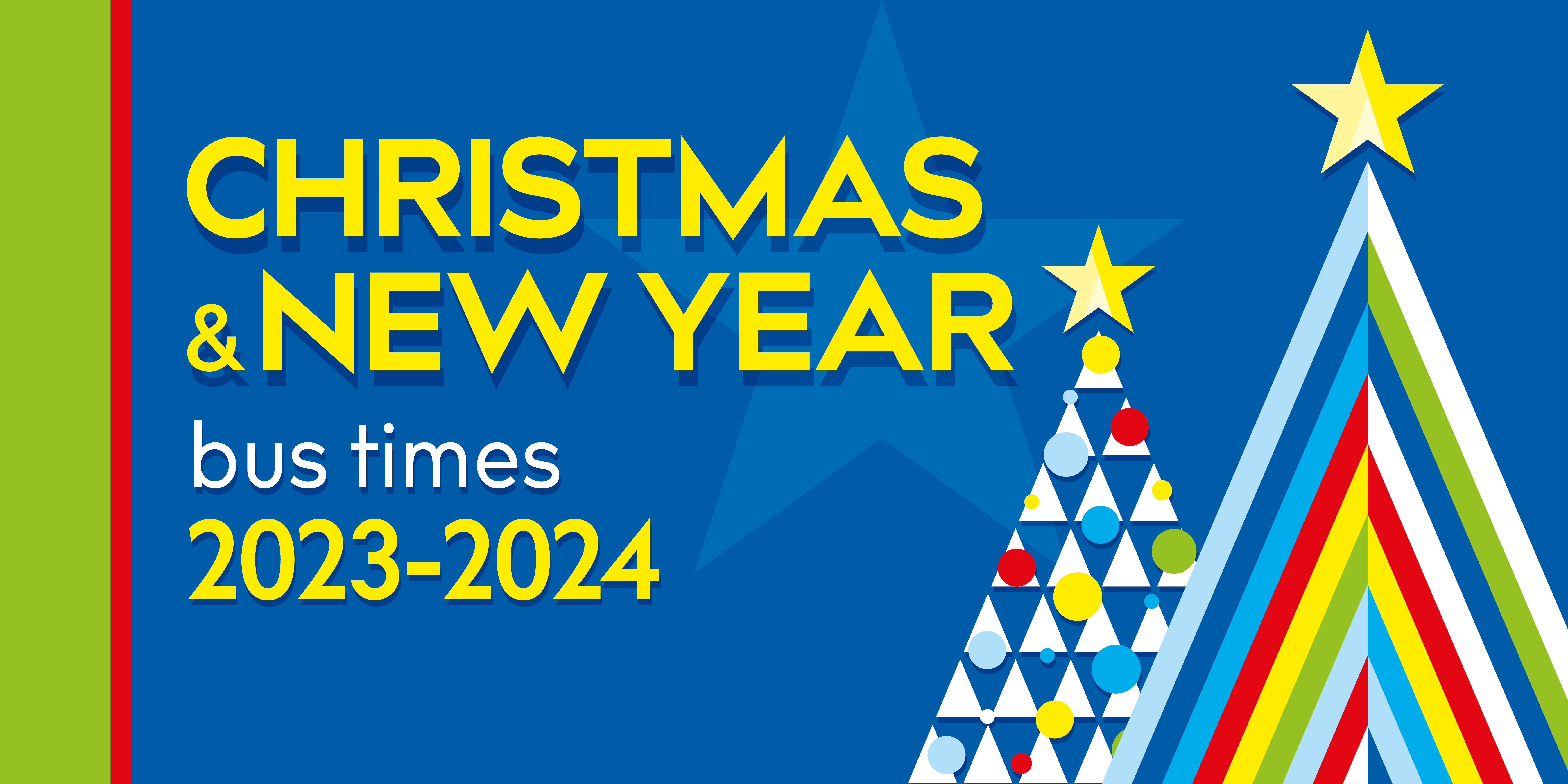 Christmas & New Year bus times - Swindon's Bus Company