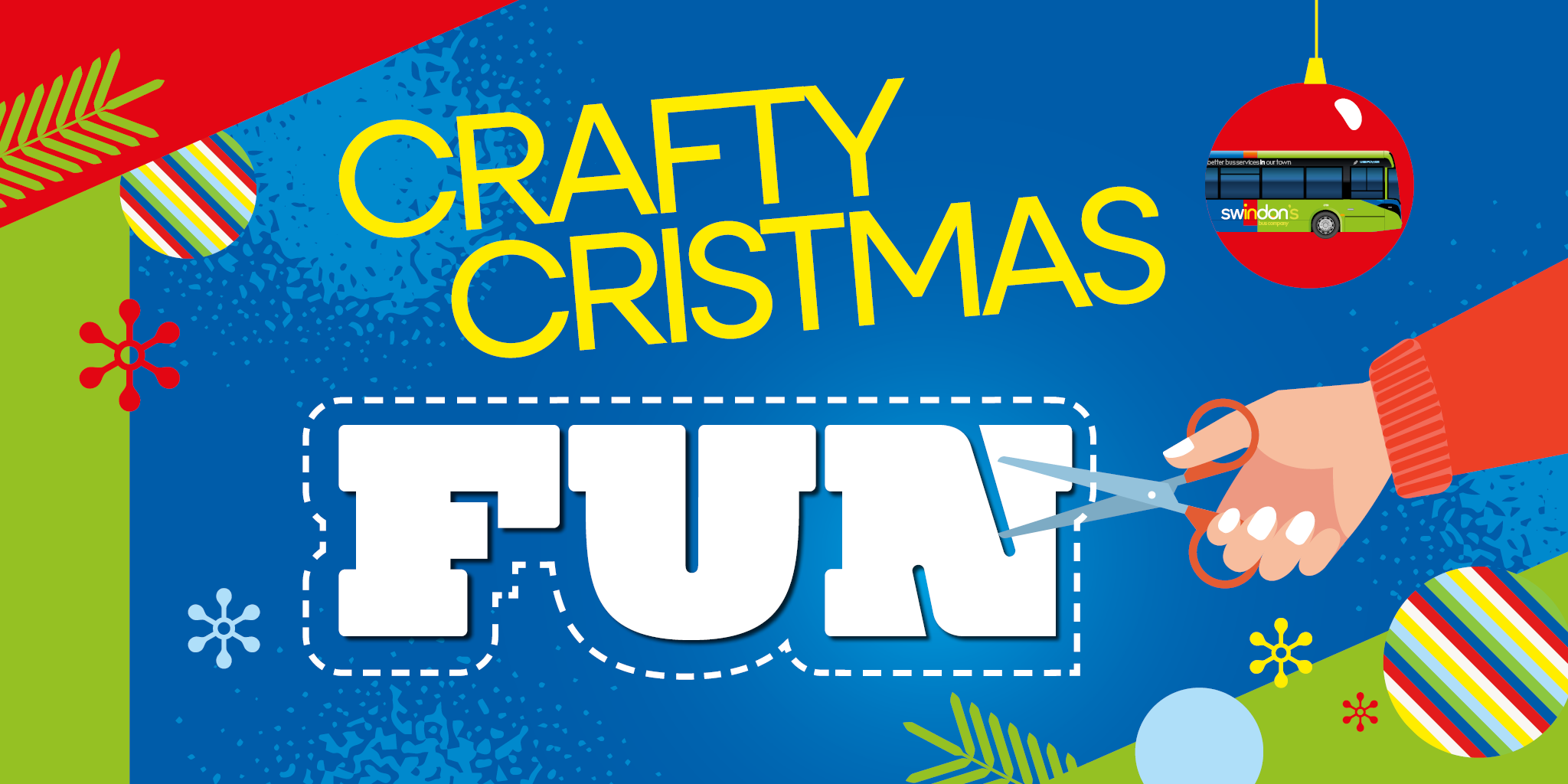 Crafty Christmas fun with Swindon Bus!