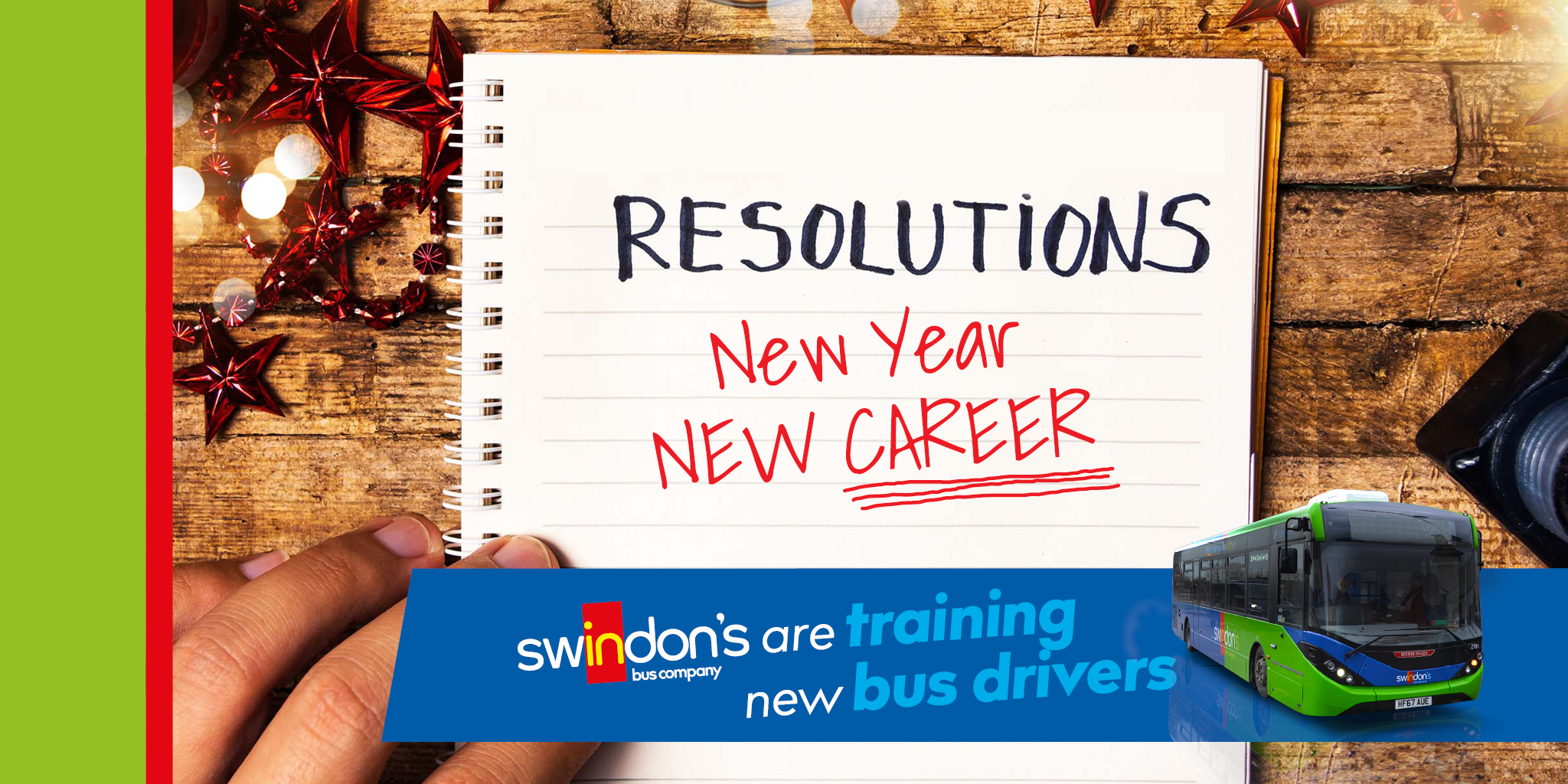 Swindon's Bus Company bus driver job advert