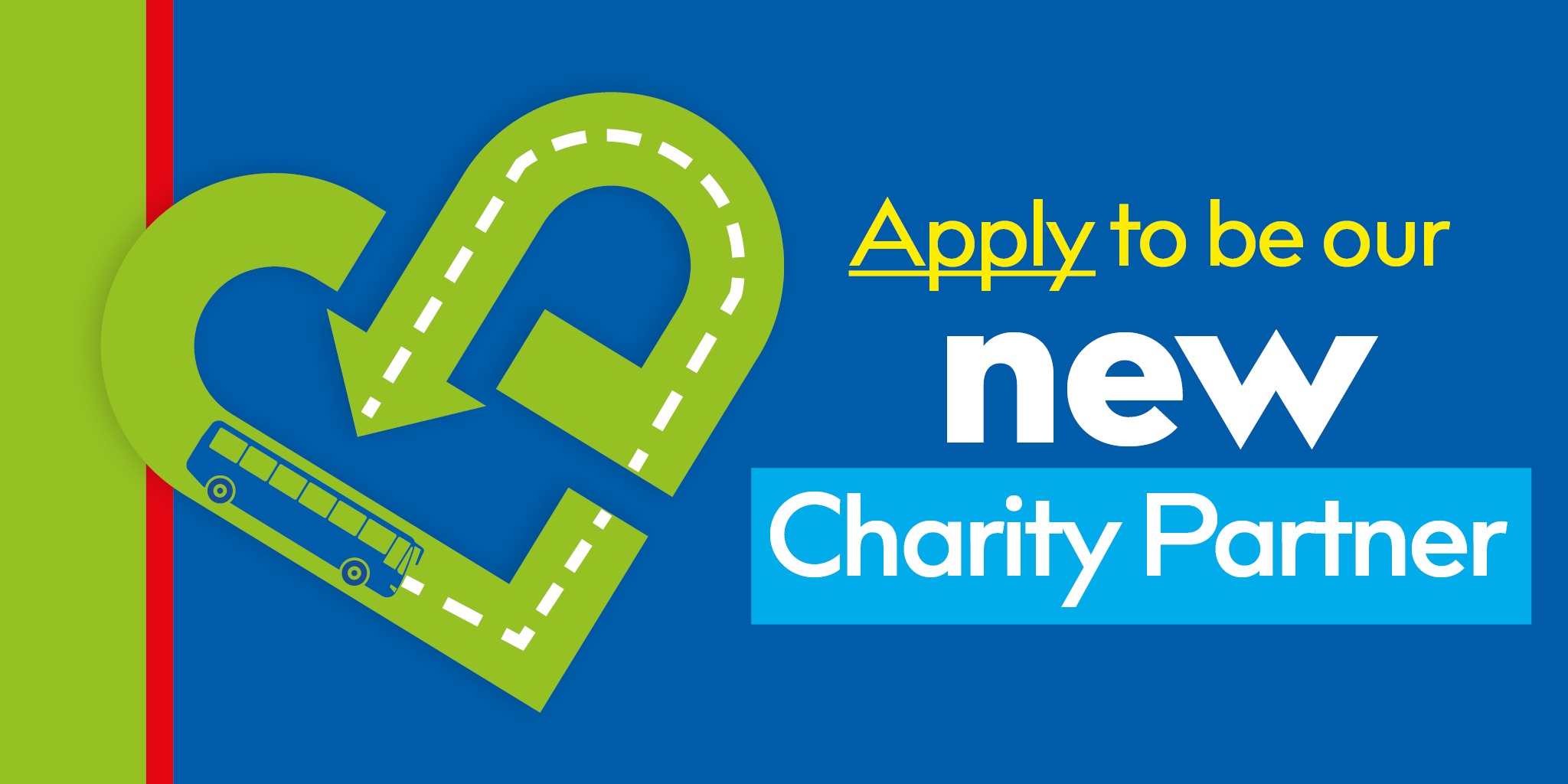 Apply to be our new Charity Partner
