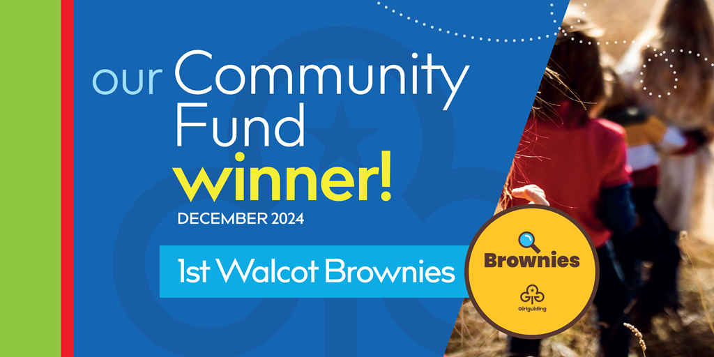 Dec 24 Community Fund winners 1st Walcot Brownies