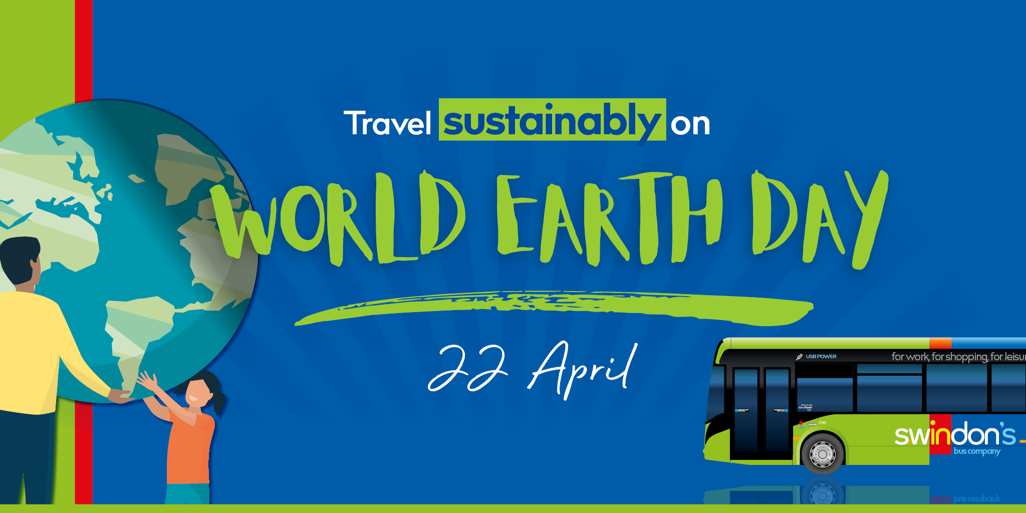 Discounted travel this Earth Day!