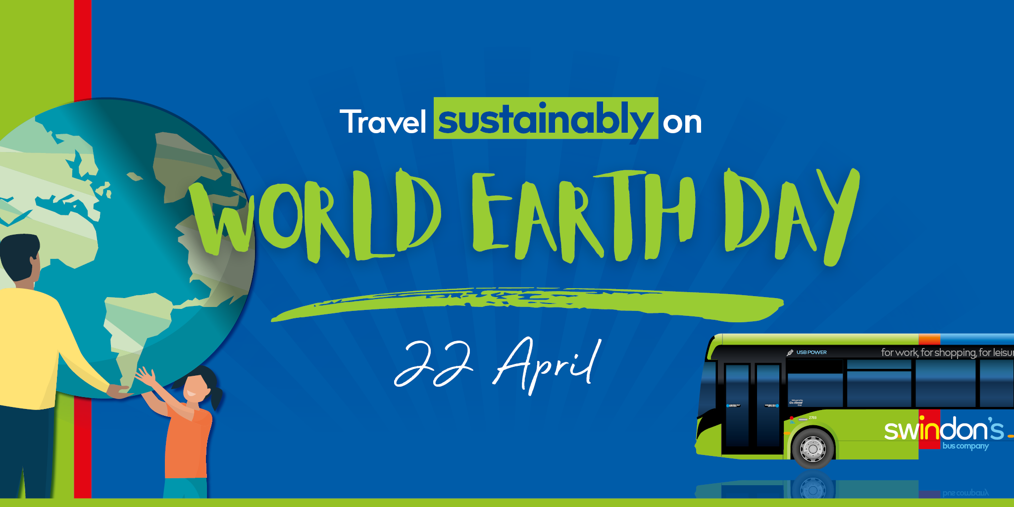 Travel sustainably on World Earth Day 22 April