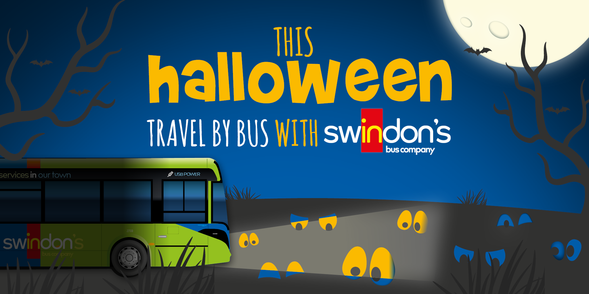 Halloween travel with Swindon's Bus Company